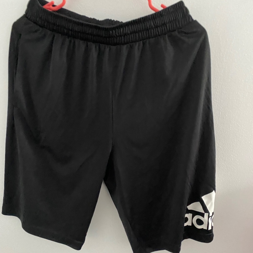 Black sports shorts